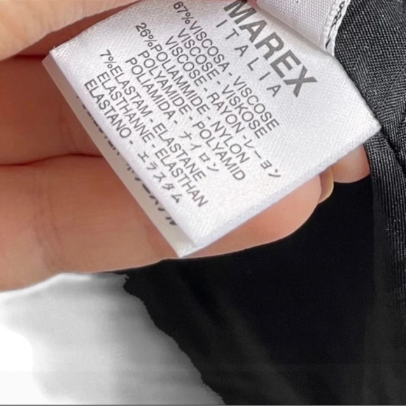 ANGELO MARANI Italian Designer Long Sleeves Black Blazer Size 48 (US L) - Picture 12 of 16